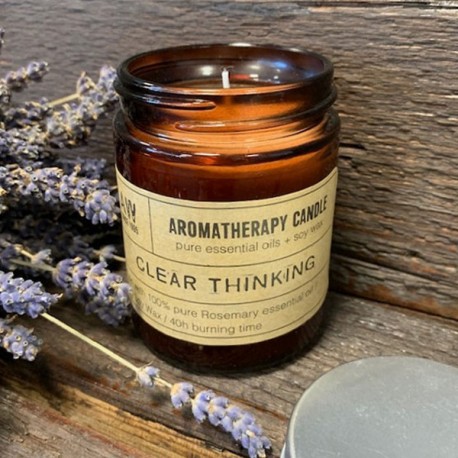 ROZMARÝN -  aromaterapeutická sójová svíčka