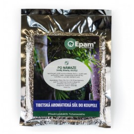 PO NÁMAZE (svaly, klouby, šlachy) - aromatická sůl do koupele Epam 250g