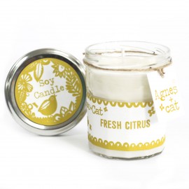 CITRUS -  aromaterapeutická sójová svíčka