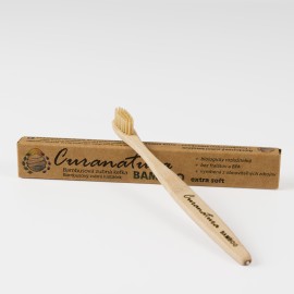 Zubní kartáček Curanatura - BAMBOO extra soft